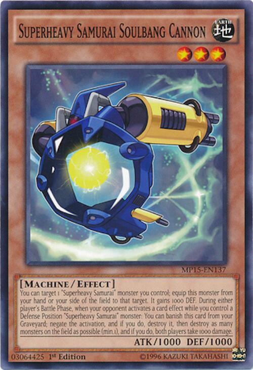 Superheavy Samurai Soulbang Cannon