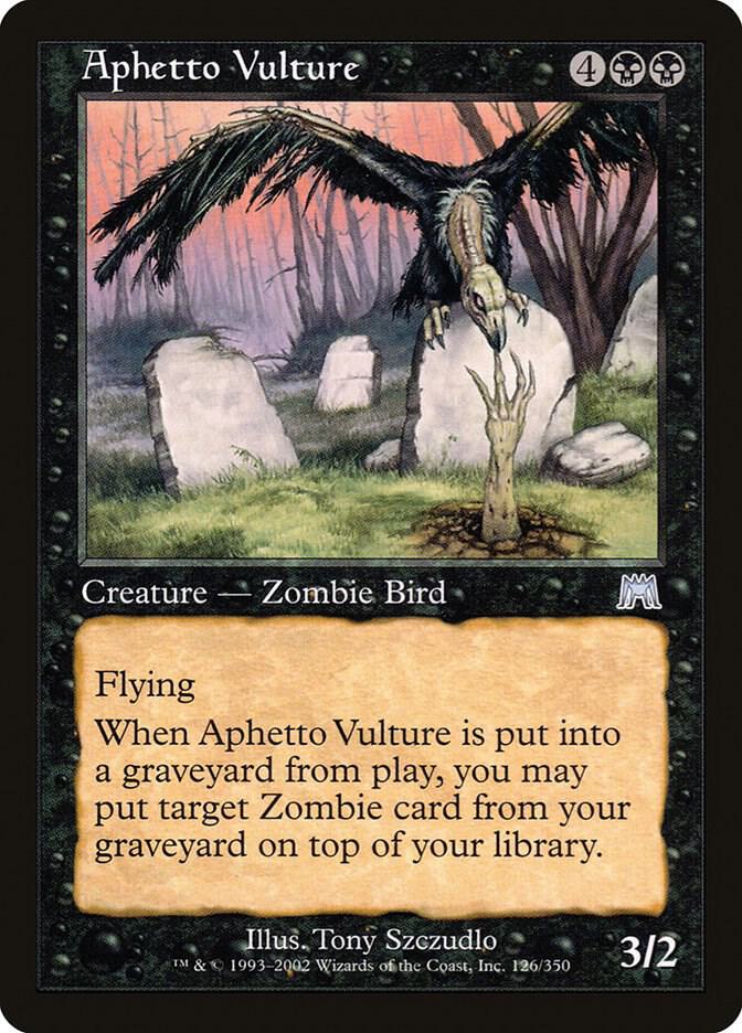 Aphetto Vulture - Onslaught - Magic: The Gathering - TCGplayer.com