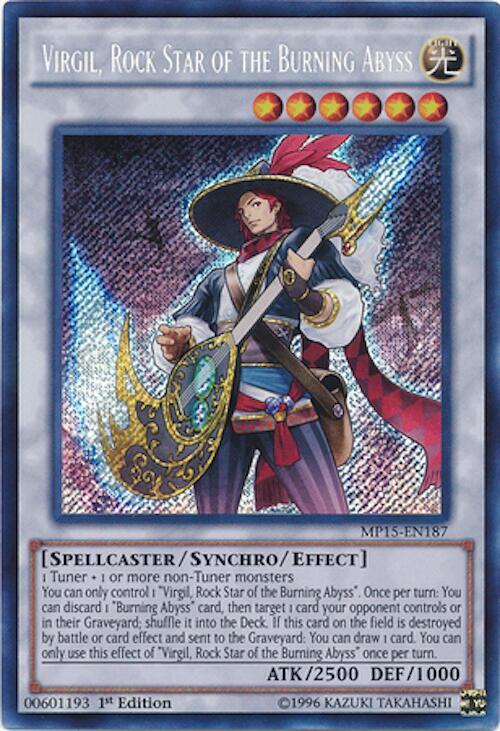 Virgil, Rock Star of the Burning Abyss