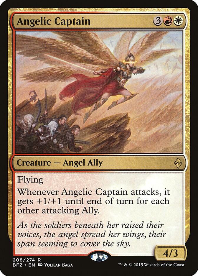 Angelic Captain - Battle for Zendikar - Magic: The Gathering