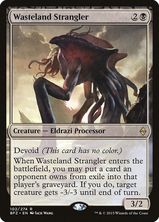 Wasteland Strangler - Battle for Zendikar - Magic: The Gathering