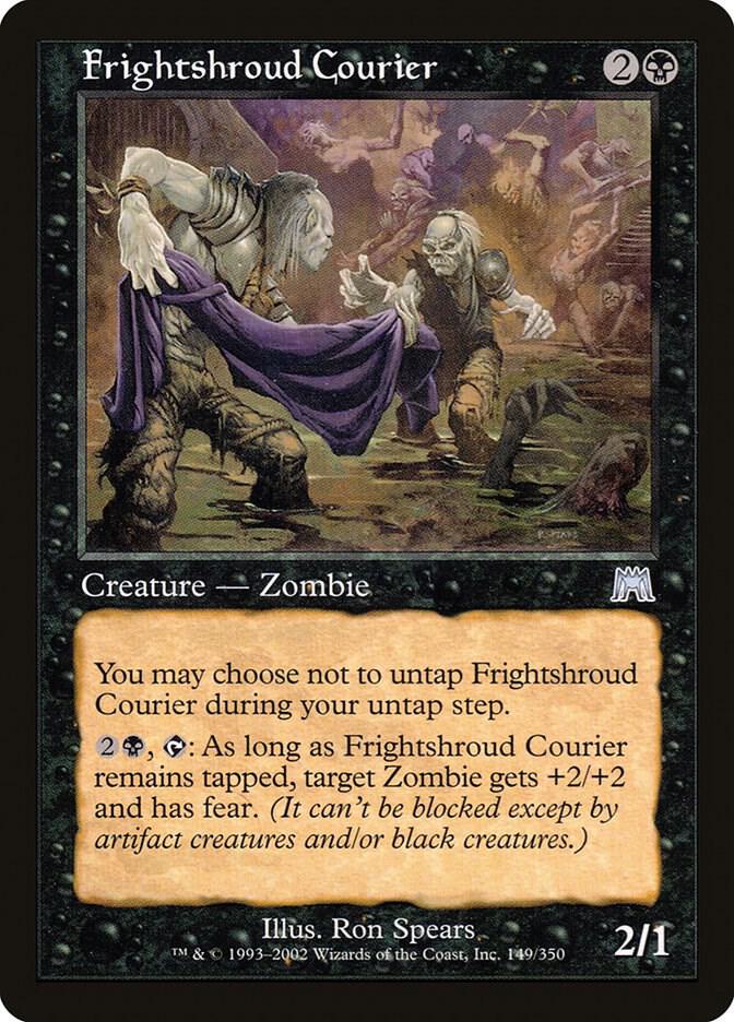 Frightshroud Courier 149 card