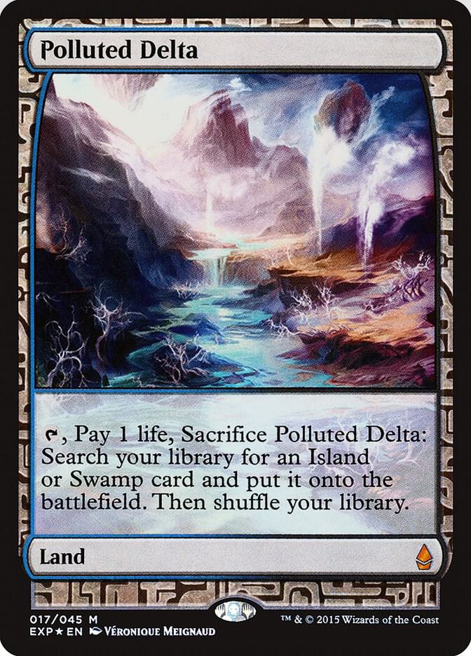 Mtg foil 汚染された三角州 Zendikar Expeditions Polluted Delta - Zendikar Expeditions - Magic: The Gathering