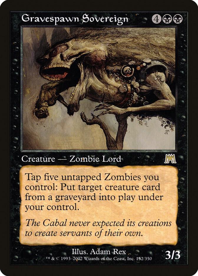 Gravespawn Sovereign 152 card