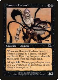Haunted Cadaver - Onslaught - Magic: The Gathering card