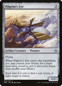 Pilgrim's Eye - Battle for Zendikar - Magic: The Gathering card