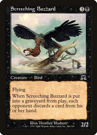 Screeching Buzzard - Onslaught - Magic: The Gathering card