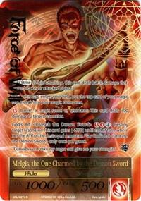 Melgis, the Flame King // Melgis, the One Charmed by the Demon Sword (Full Art)