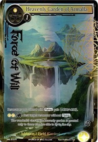 Heavenly Garden of Armalla (Full Art) - Force of Will The Seven Kings of the Lands trading card
