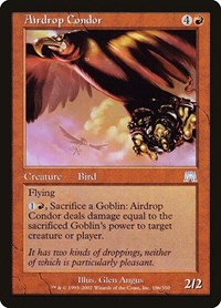 Airdrop Condor - Onslaught - Magic: The Gathering card