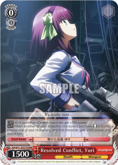 Resolved Conflict, Yuri (RRR)