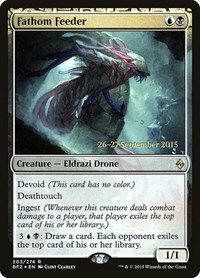 Fathom Feeder - Prerelease Cards - Magic: The Gathering card