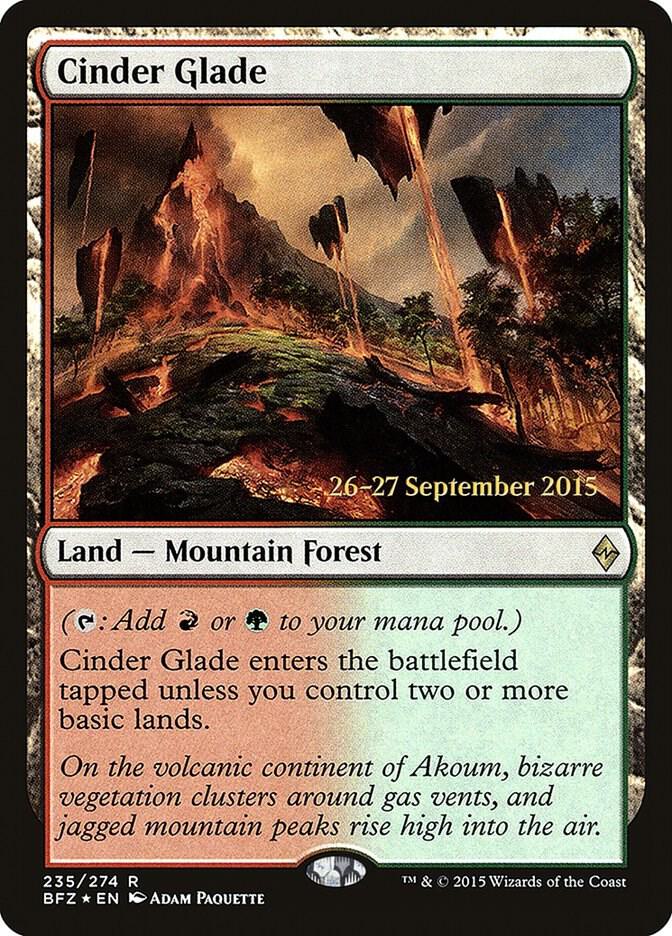 Cinder Glade 235 card