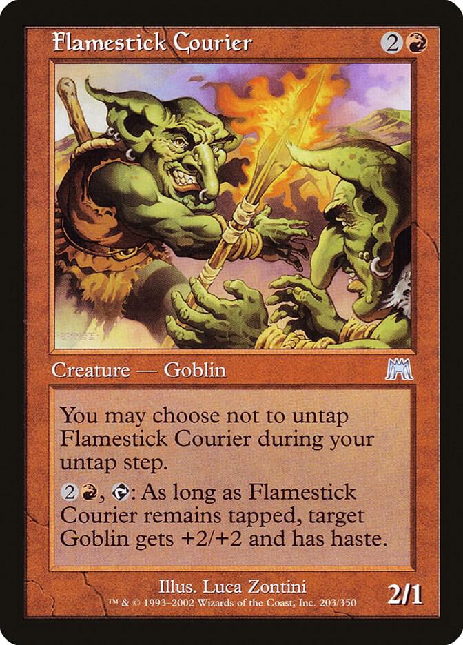 Flamestick Courier 203 card