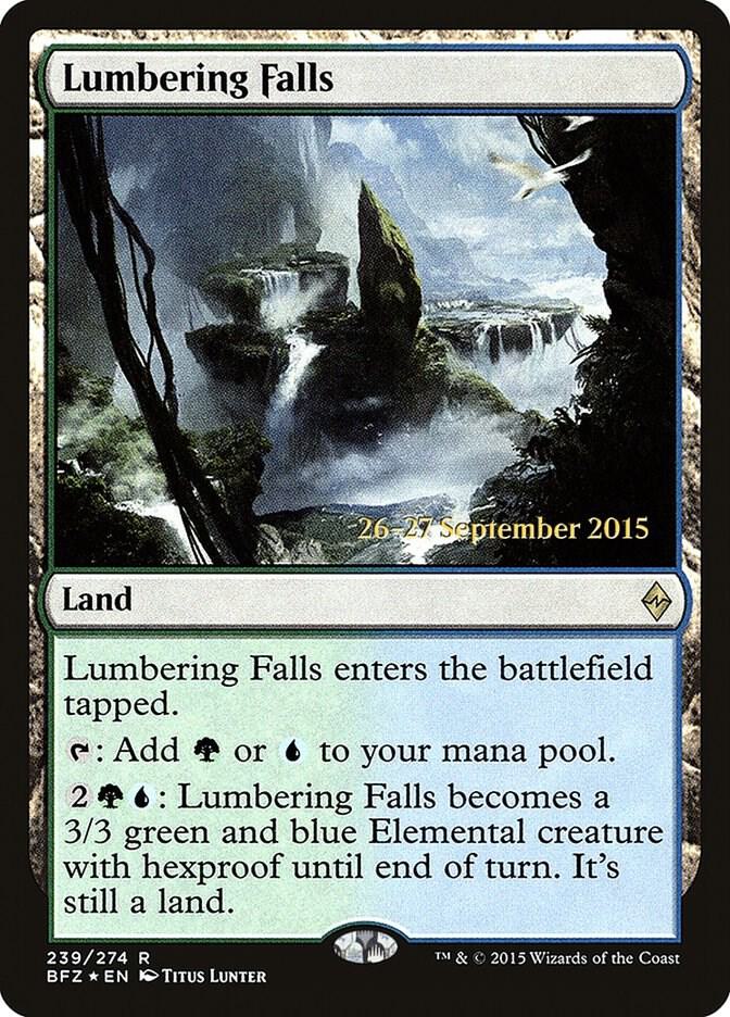 Lumbering Falls 239 card