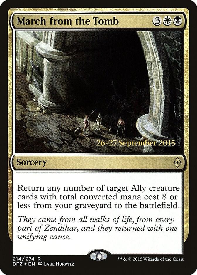 March from the Tomb #214s — Battle for Zendikar Promos