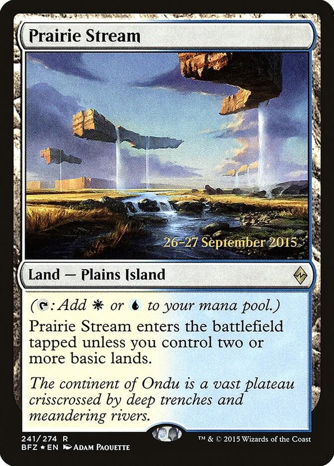 Prairie Stream 241 card