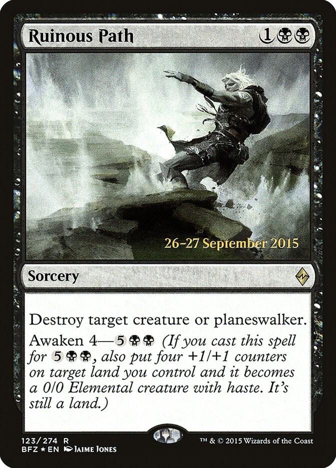 Ruinous Path 123 card