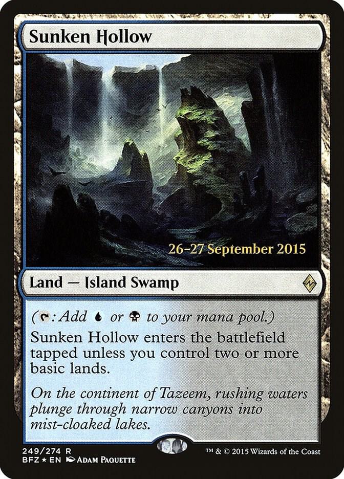 Sunken Hollow 249 card