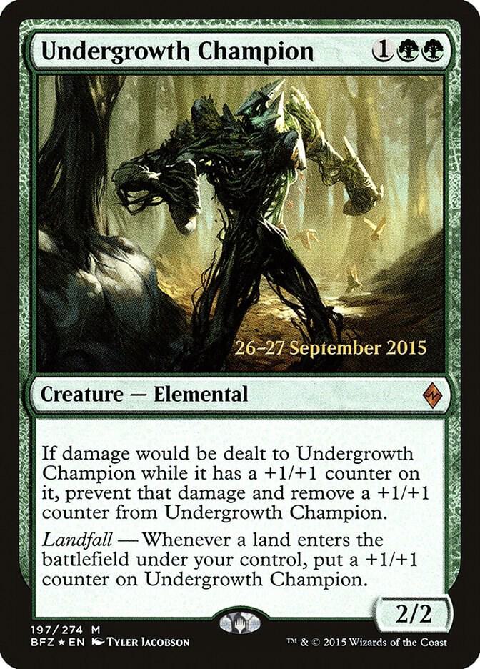 Undergrowth Champion 197 card