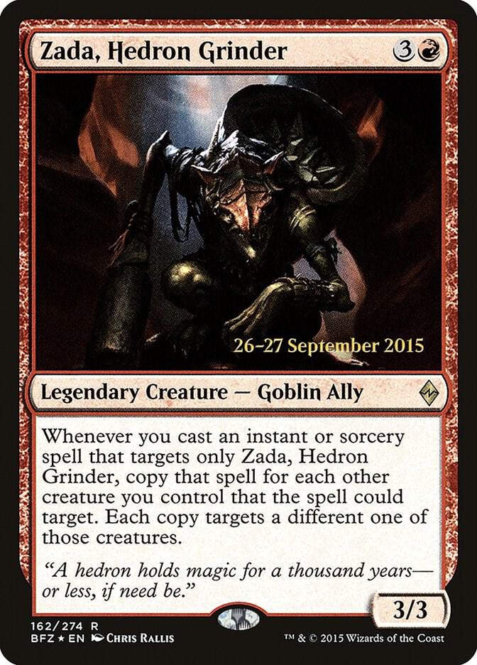 Zada, Hedron Grinder - Prerelease Cards - Magic: The Gathering