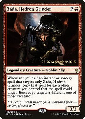 Zada, Hedron Grinder #162 – Prerelease Cards (Rare)