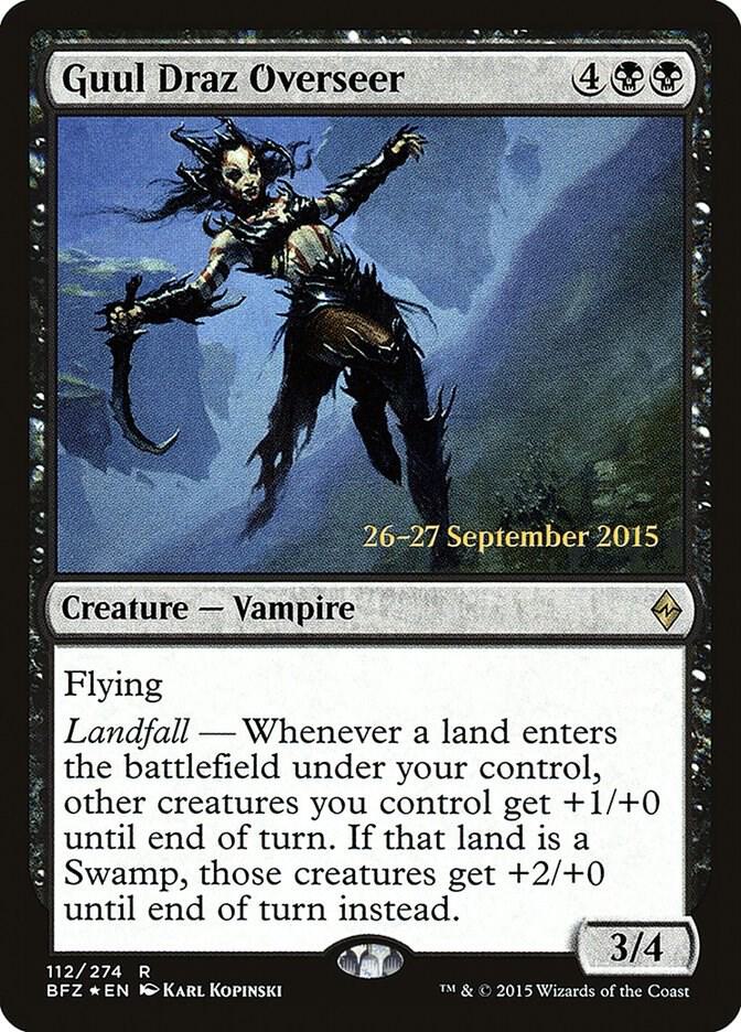 Guul Draz Overseer #112s — Battle for Zendikar Promos