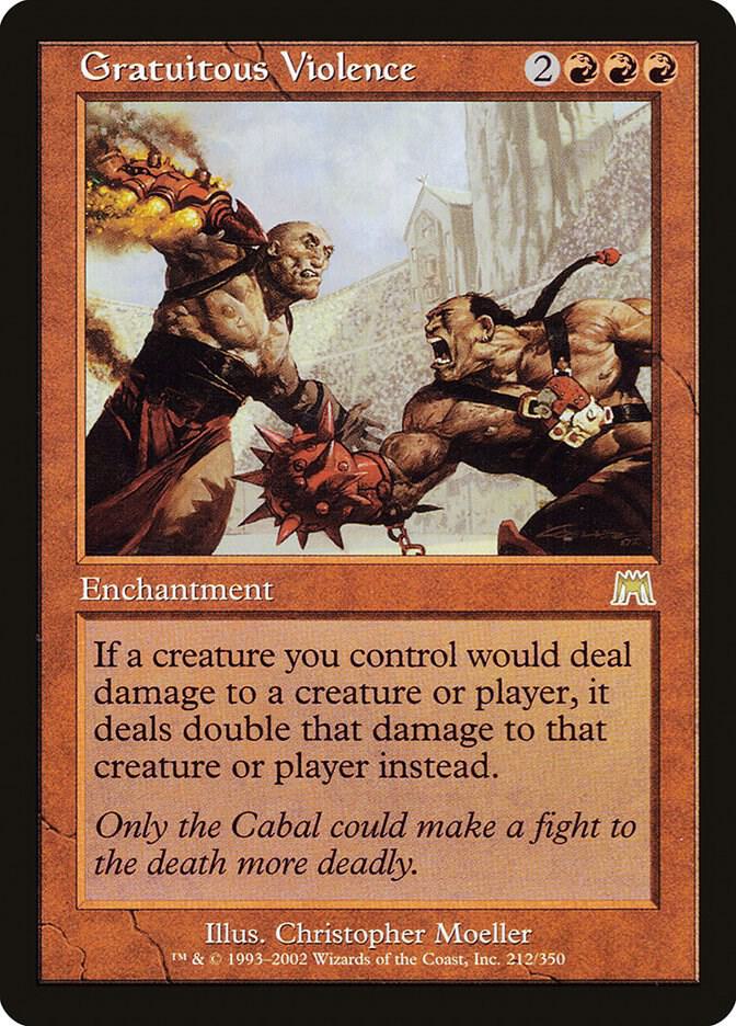 Gratuitous Violence 212 card
