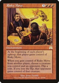 Risky Move - Onslaught - Magic: The Gathering card