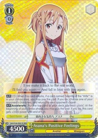 Asuna's Positive Feelings (RRR)