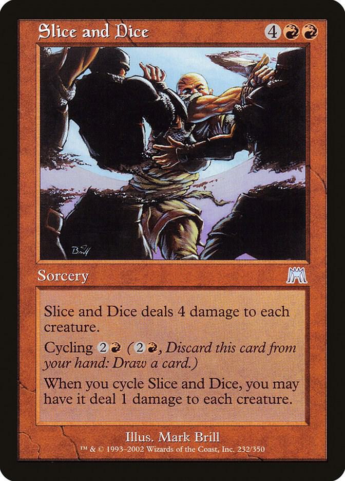 Slice and Dice 232 card