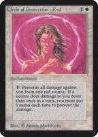 Circle of Protection: Red - Alpha Edition - Magic: The