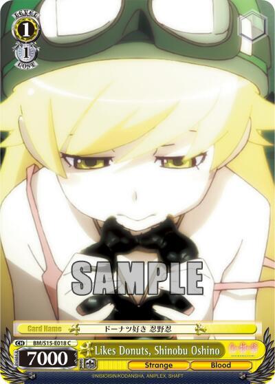 Likes Donuts, Shinobu Oshino