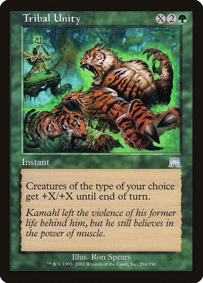 Tribal Unity - Onslaught - Magic: The Gathering - TCGplayer.com