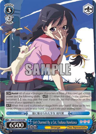 Girl Charmed By a Cat, Tsubasa Hanekawa