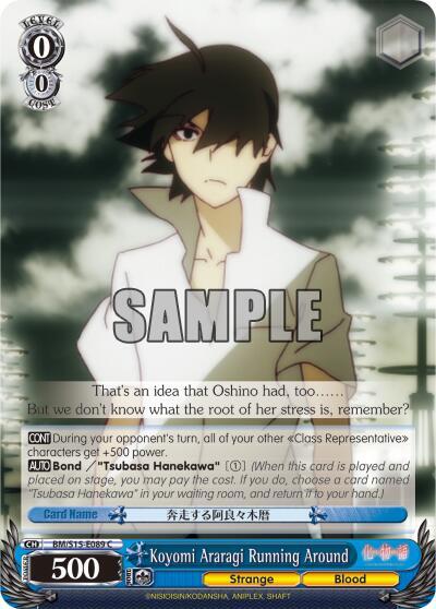Koyomi Araragi Running Around
