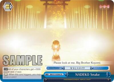 NADEKO Snake