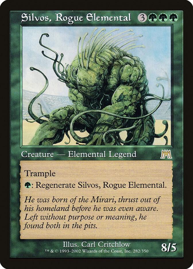 Silvos, Rogue Elemental 282 card