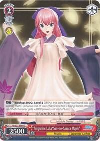 Megurine Luka"San-no-Sakura Maple"