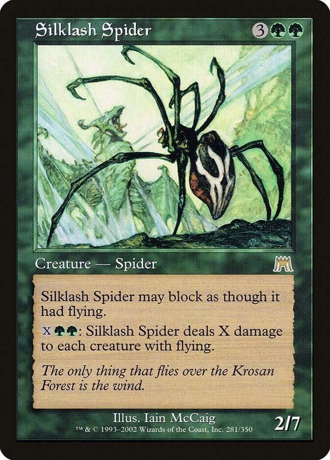 Silklash Spider 281 card
