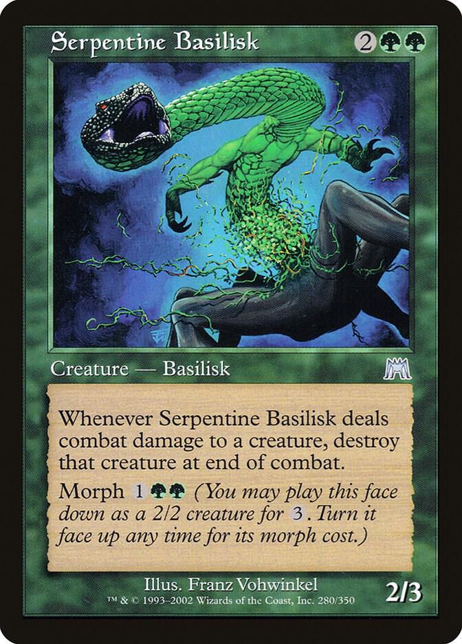Serpentine Basilisk 280 card