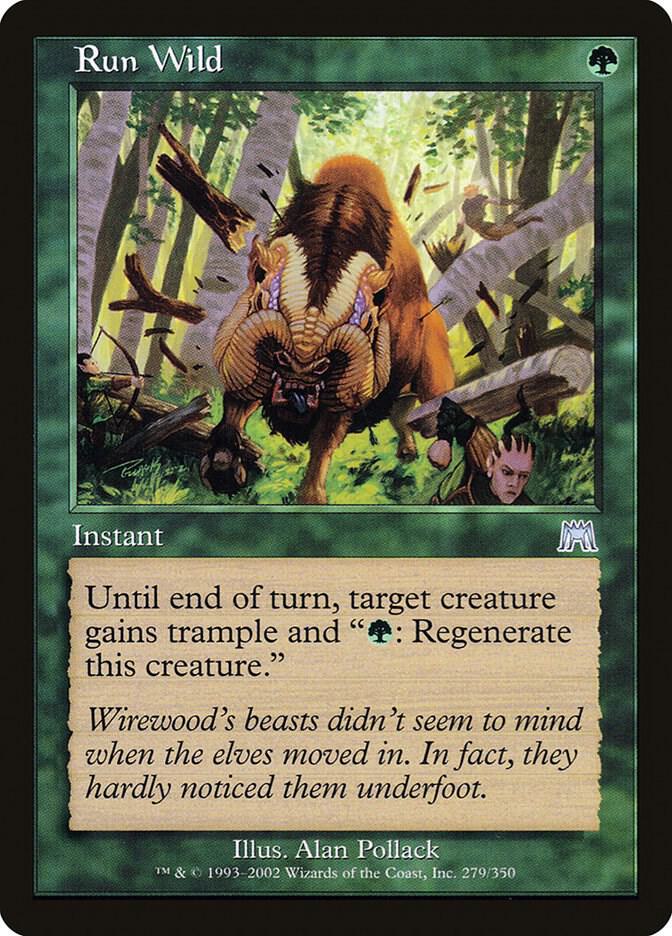 Run Wild 279 card