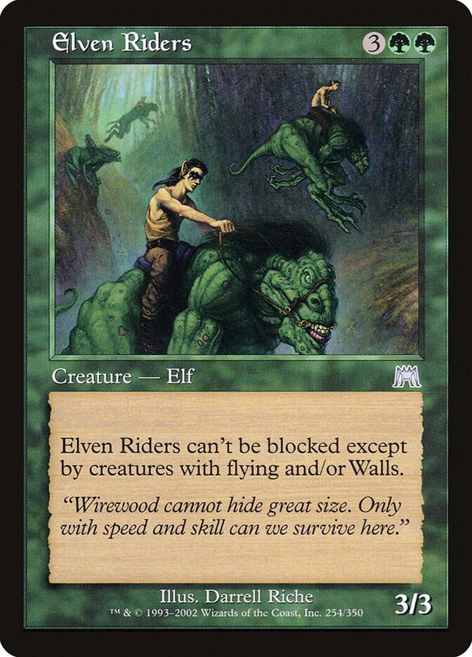 Elven Riders 254 card
