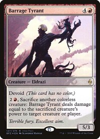 Barrage Tyrant (Unique and Miscellaneous Promos)