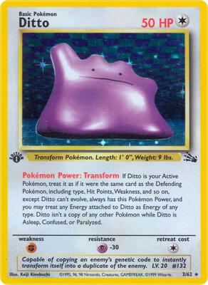 Ditto (3) - Fossil - Pokemon - TCGplayer.com