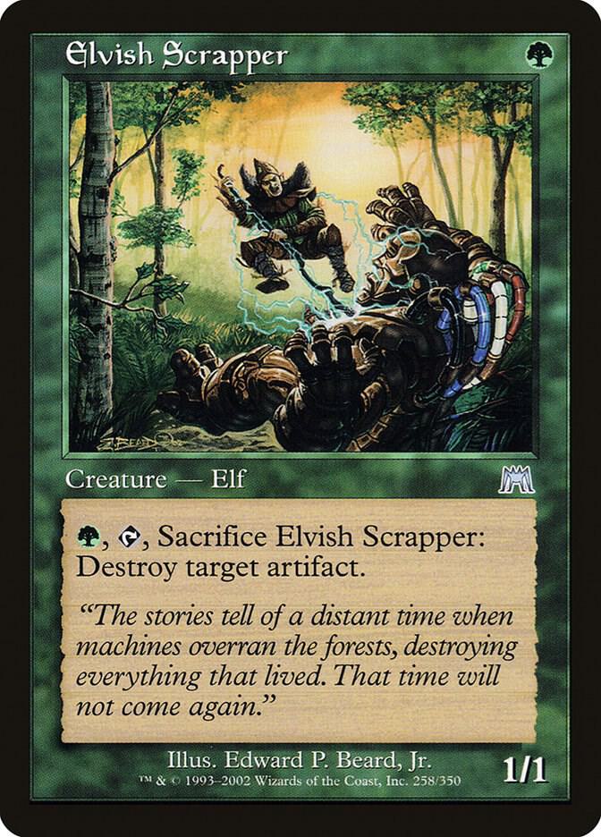 Elvish Scrapper 258 card