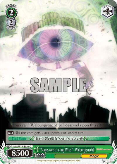 Stage-constructing Witch