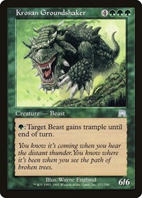 Krosan Groundshaker - Onslaught - Magic: The Gathering card