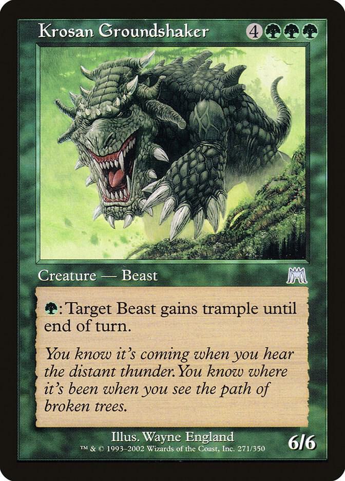 Krosan Groundshaker 271 card