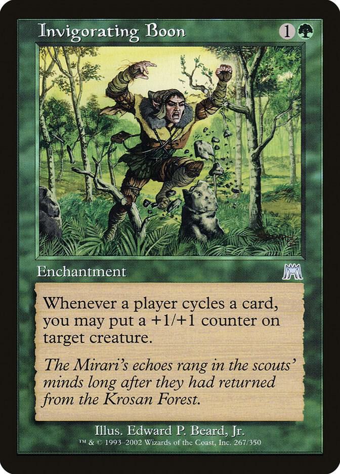 Invigorating Boon 267 card